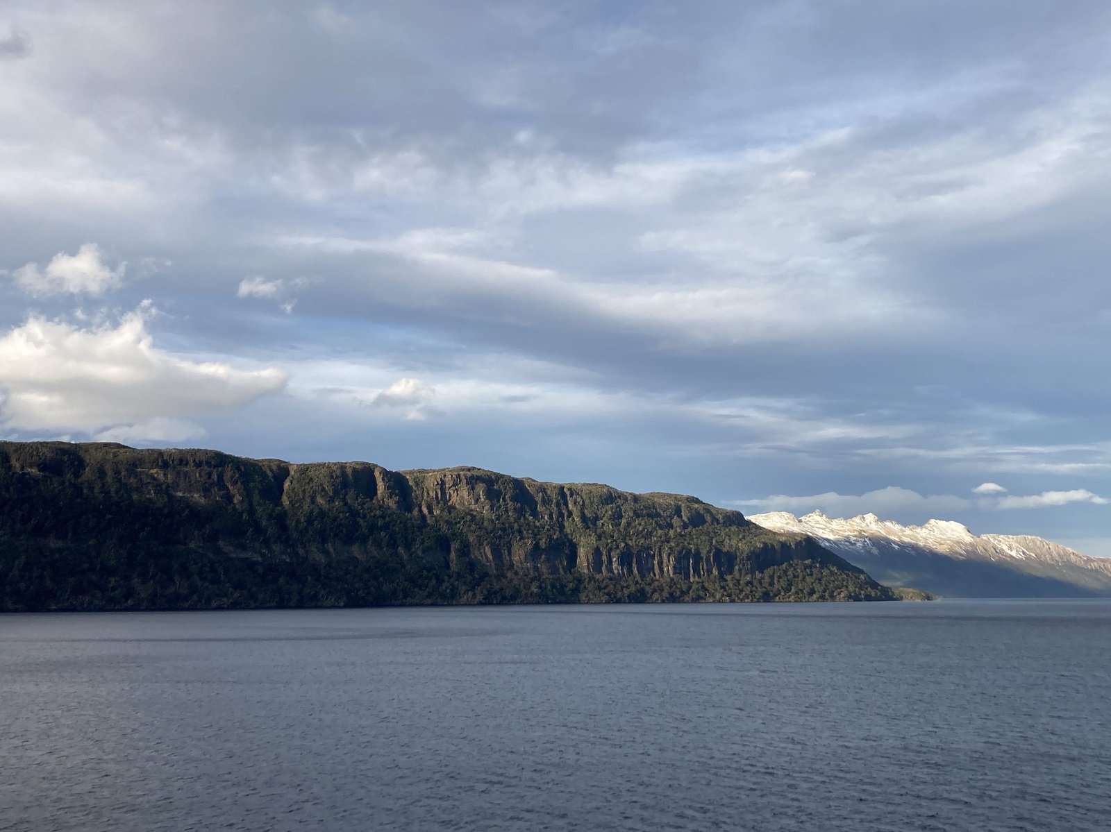Fjord along the Strait of Magellan